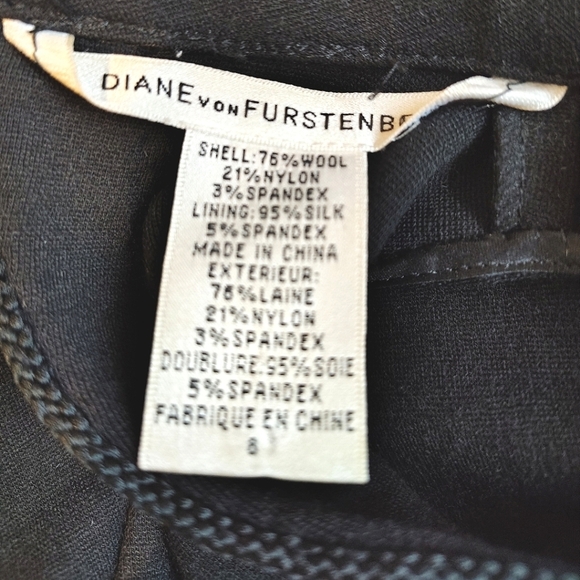 Diane Von Furstenberg Bodycon Y2K Keyhole Open Back Sleeveless Midi Dress - Picture 5 of 5